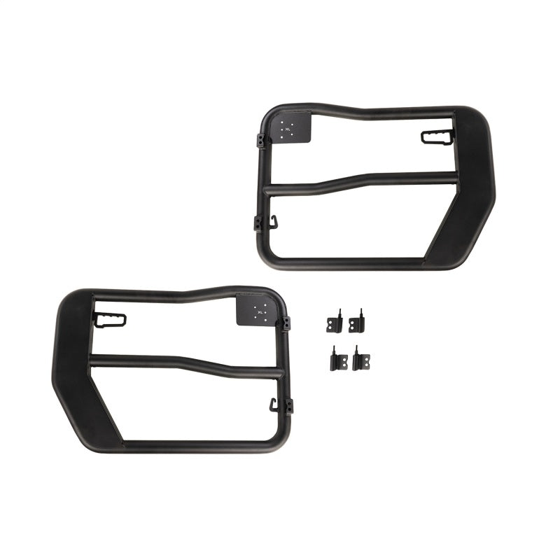 Rugged Ridge Fortis Tube Doors Front Jeep Wrangler JK