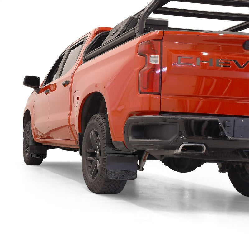 Putco 11-16 Ford SuperDuty Dually - (Fits Rear) - Set of 2 Mud Skins - HDPE w/ Hex Shield