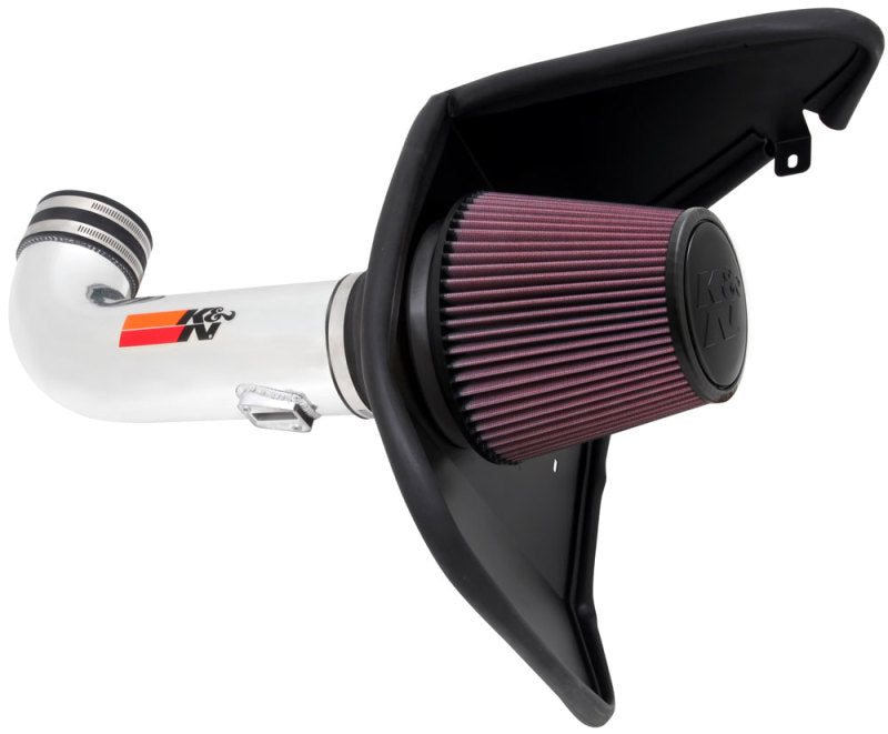 K&N Camaro 6.2L V8 Polished Typhoon Short Ram Intake
