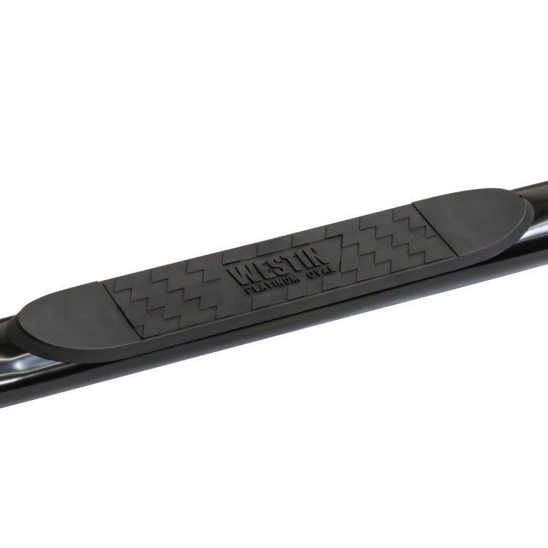 Westin 2009+ Dodge/Ram 1500 Quad Cab Platinum 4 Oval Nerf Step Bars - Black