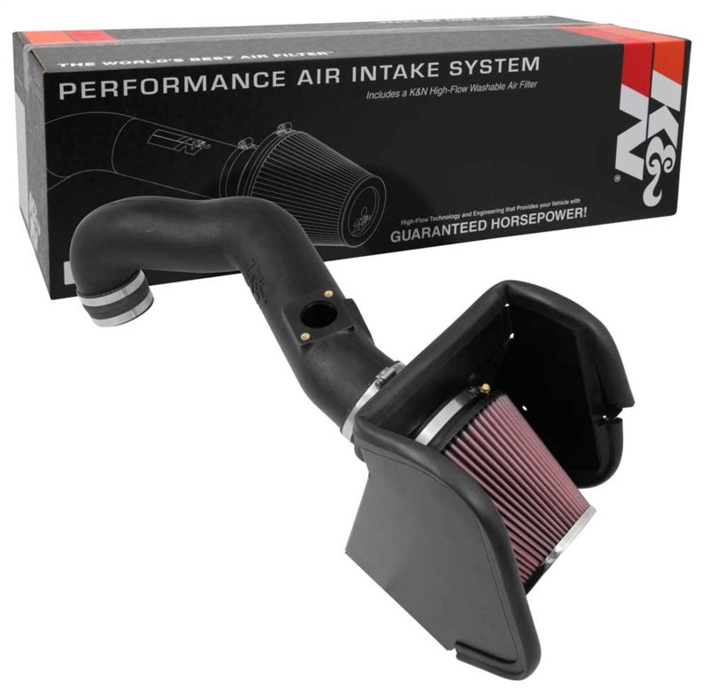 K&N Nissan Titan XD V8-5.0L DSL 63 Series Aircharger Performance Intake