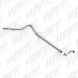 MBRP Ford 6.4L F250/350/450 4 inch Filter Back Single Side Exit Aluminum and Down Pipe