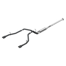 Load image into Gallery viewer, MBRP Ram 1500 5.7L (CrewCab/Quad Cab ONLY) 2.5in CB Dual Split Rear w/4.5in Tip - Blk Coated