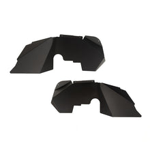 Load image into Gallery viewer, Rugged Ridge Aluminum Fender Liners Front Black Jeep Wrangler JK/JKU