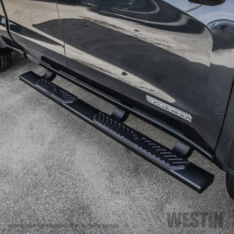 Westin 19+ Chevrolet Silverado 1500 DC R5 Nerf Step Bars - Blk