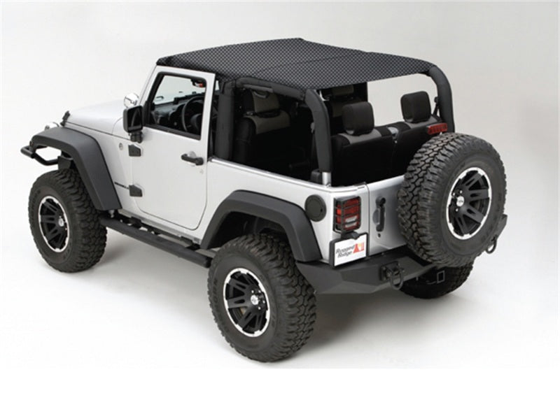 Rugged Ridge Mesh Island Top Jeep Wrangler JK