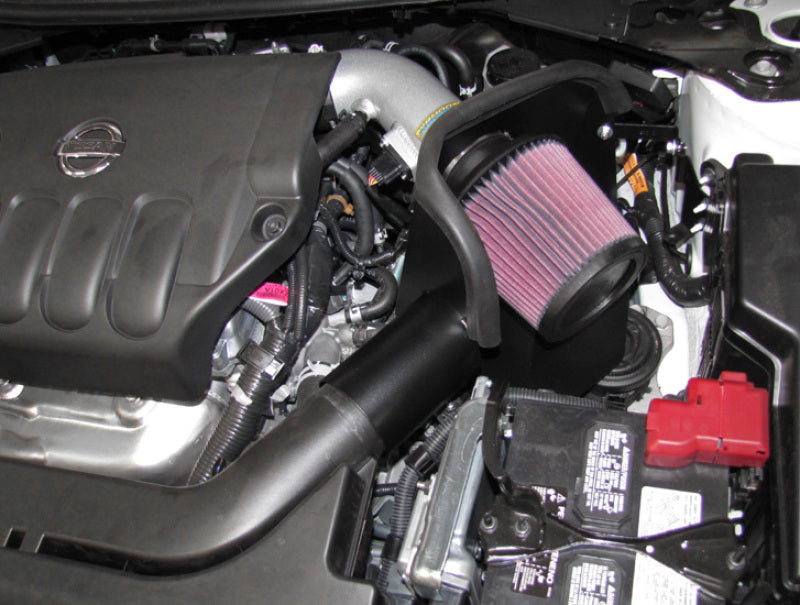 K&N Nissan Altima 2.5L Silver Typhoon Short Ram Intake