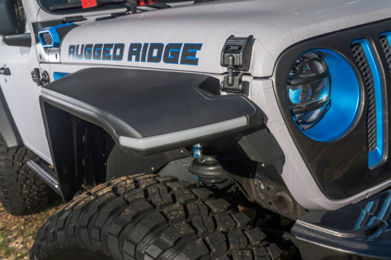 Rugged Ridge Max Terrain Fender Flare Set F & R Jeep Wrangler JL