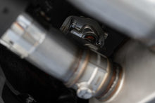 Load image into Gallery viewer, MBRP Ford Mustang GT 5.0 w/ Quad Tip Active Exhaust Cat Back Split Rear T304 w/ Carb Fib Tips