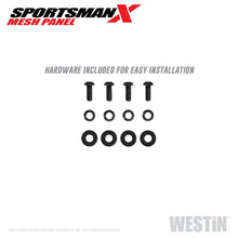 Load image into Gallery viewer, Westin 16+ Chevrolet Silverado / 09-18 RAM 1500 Sportsman X Mesh Panel - Tex. Blk