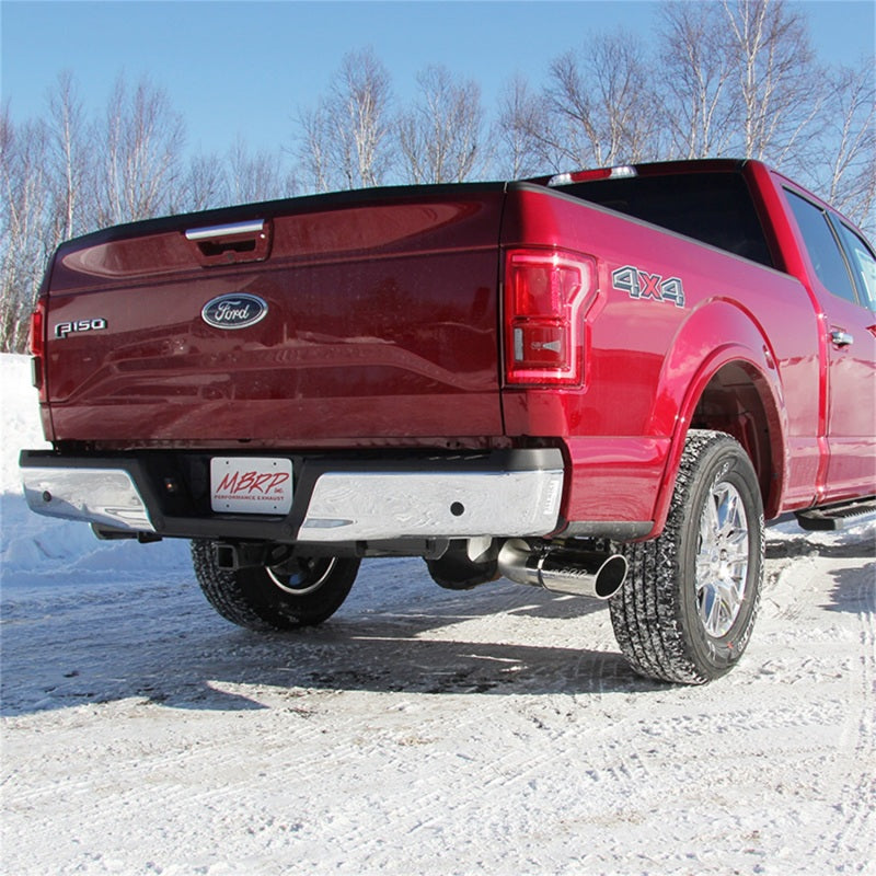 MBRP Ford F-150 2.7L / 3.5L EcoBoost 4in Cat Back Single Side T304 Exhaust System
