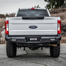 Load image into Gallery viewer, Westin 17+ Ford F-250/350 Pro-Series Rear Bumper - Textured Black