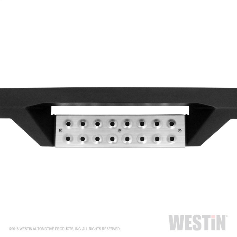 Westin 07+ Jeep Wrangler JK 2dr. HDX Stainless Drop Nerf Step Bars - Tex. Blk