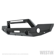Load image into Gallery viewer, Westin 18+ Jeep Wrangler WJ2 Full Width Front Bumper w/LED Light Bar Mount Textured Black