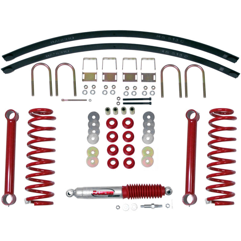 Rancho Jeep Wrangler Fr and R Suspension System Component - Box One