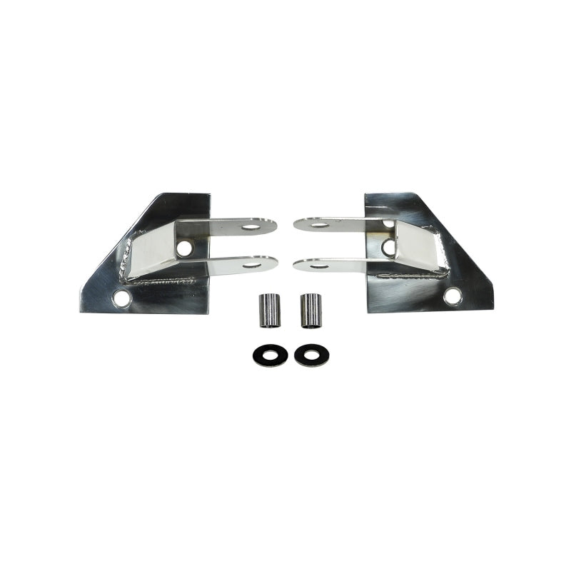 Rugged Ridge Jeep Wrangler YJ Stainless Steel Mirror Relocation Brackets