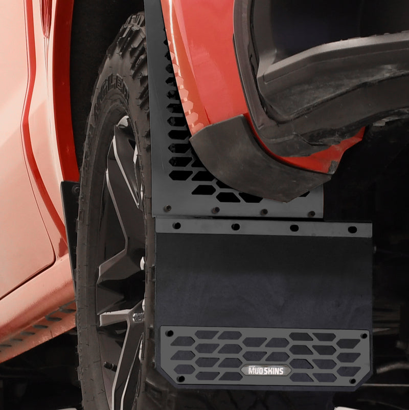 Putco 2020 Chevy Silv/Sierra HD - (Front/Rear) - Set of 2 Mud Skins - HDPE w/ Hex Shield