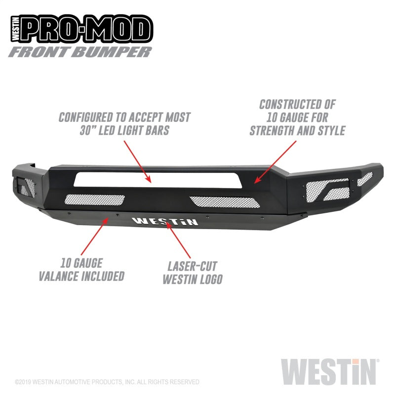 Westin 18+ Ford F-150 Pro-Mod Front Bumper