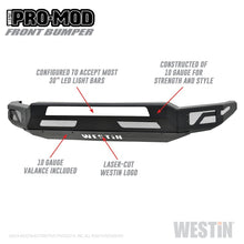 Load image into Gallery viewer, Westin 18+ Ford F-150 Pro-Mod Front Bumper