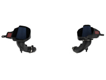Load image into Gallery viewer, Close-up of the dual black exhaust tips included in the aFe Takeda Stage-2 Pro 5R kit