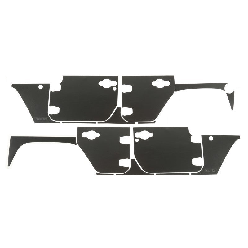 Rugged Ridge Magnetic Protection Panel kit 4-Dr Jeep Wrangler
