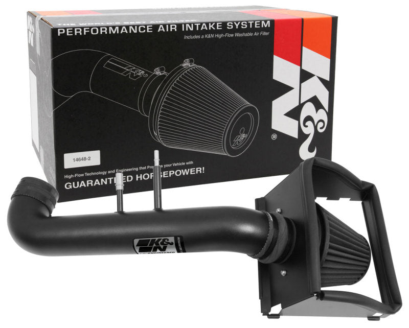 K&N Ford F150 5.0L V8 Blackhawk Performance Intake Kit