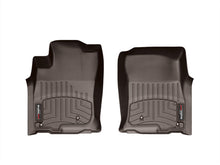Load image into Gallery viewer, WeatherTech Toyota 4Runner Front FloorLiners - Cocoa