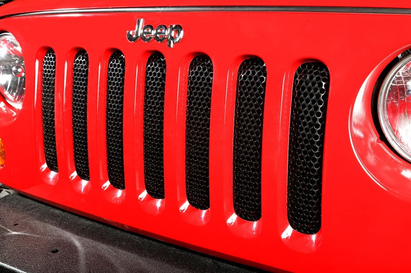 Rugged Ridge Grille Insert Black Jeep Wrangler