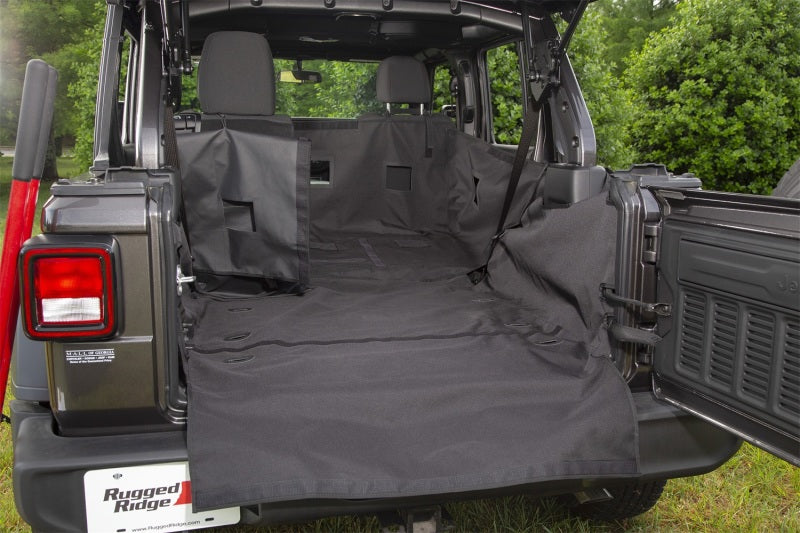 Rugged Ridge C3 Cargo Cover 18-22 Jeep Wrangler JL 4dr (Excl. 4XE Models)