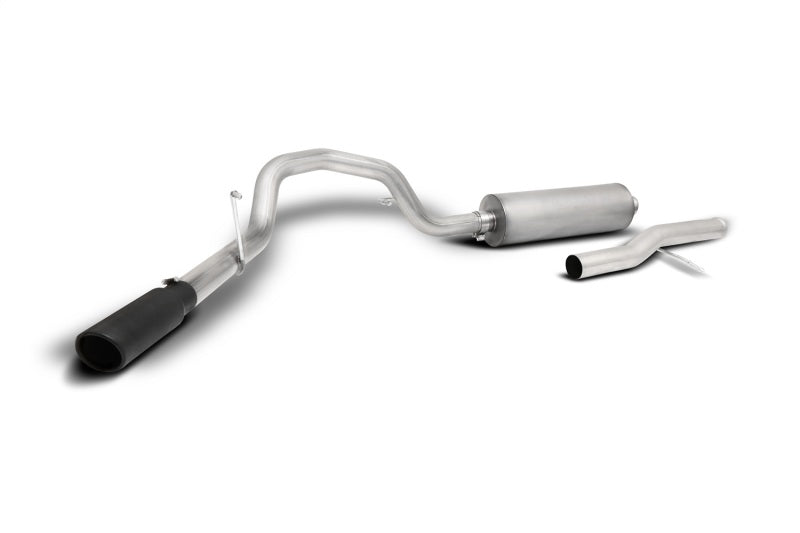 Gibson 21-22 Chevy Suburban 5.3L 3in Cat-Back Single Exhaust System Stainless - Black Elite