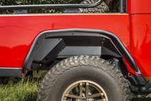 Load image into Gallery viewer, Rugged Ridge Inner Fender Liners Rear Aluminum Black Jeep Gladiator JT