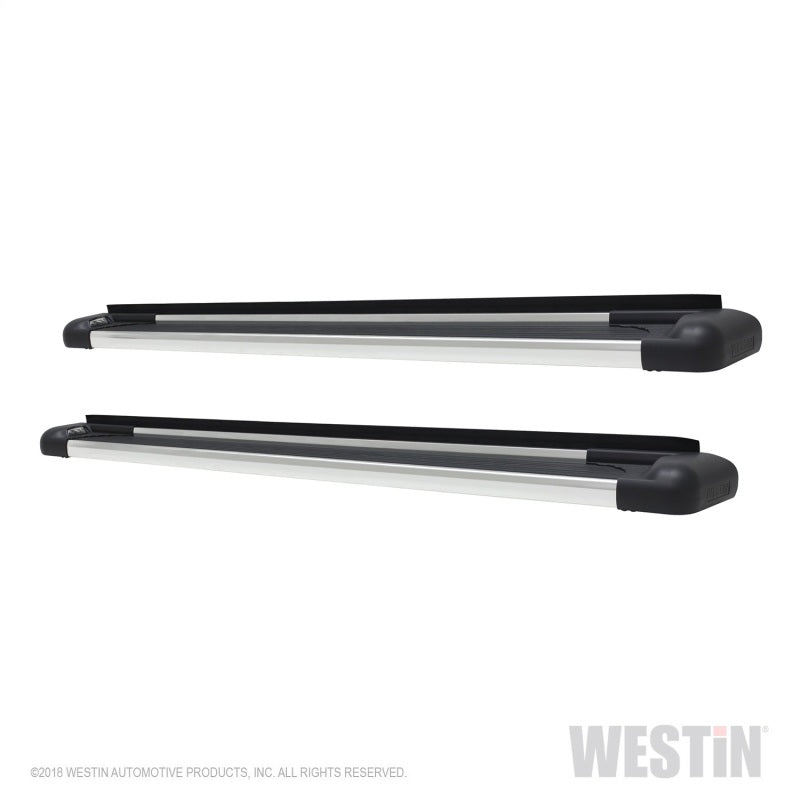 Westin SG6 Polished Aluminum Running Boards 79 in