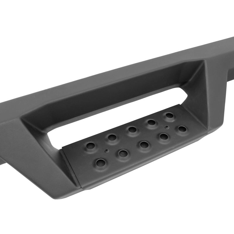 Westin/HDX 07-18 Chevy/GMC Silv/Sierra 15/25/3500 Ext/Dbl Drop Nerf Step Bars - Textured Black