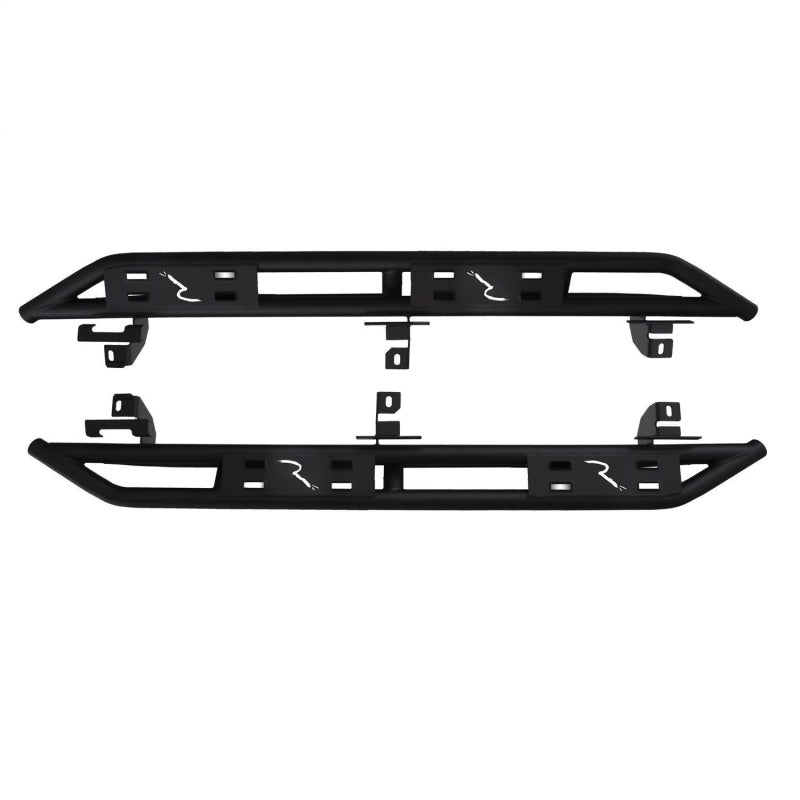 Rampage Jeep Wrangler JK Unlimited TrailCrawler Rock Slider & Rocker Guard - Black