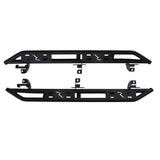 Rampage Jeep Wrangler JK Unlimited TrailCrawler Rock Slider & Rocker Guard - Black