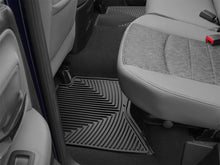 Load image into Gallery viewer, WeatherTech Dodge Ram Quad Cab Rear Rubber Mats - Black