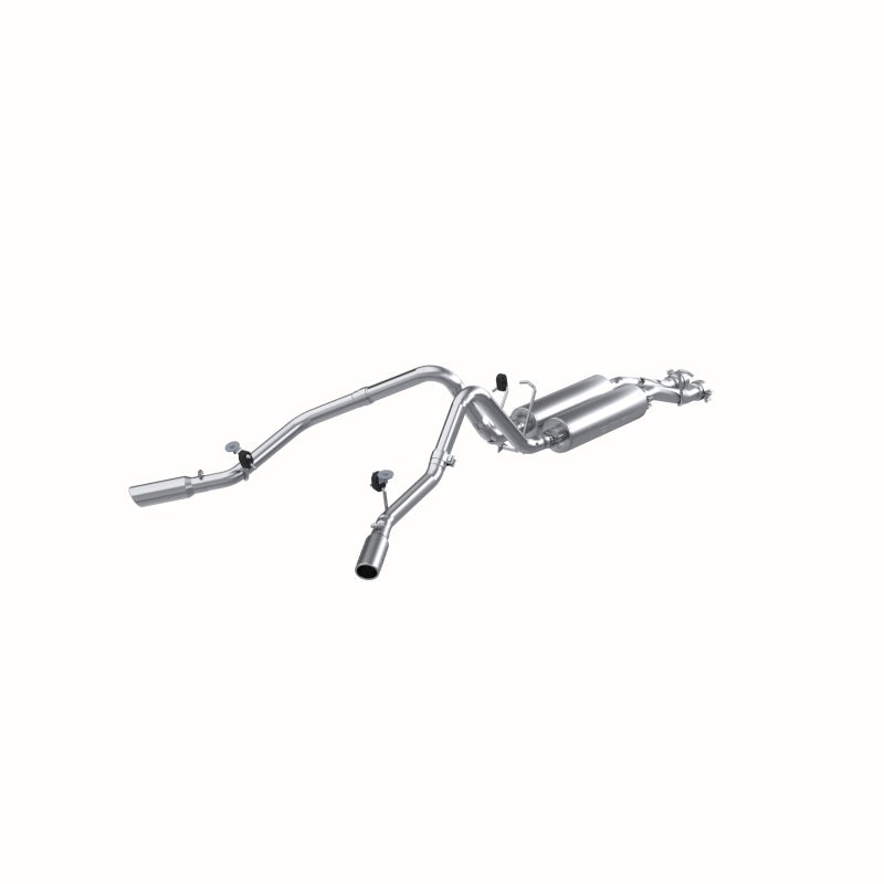 MBRP Chev/GMC 2500 HD 6.0L CC-SB Cat Back Dual Split Side