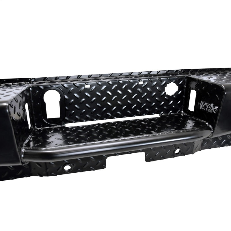 Westin 14+ Chevrolet Silverado HDX Bandit Rear Bumper - Black