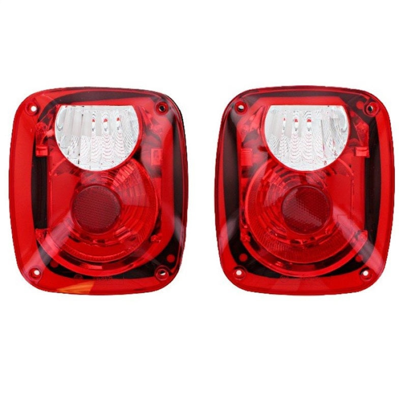 Rampage Jeep CJ5 Taillight Conversion Kit - Brite