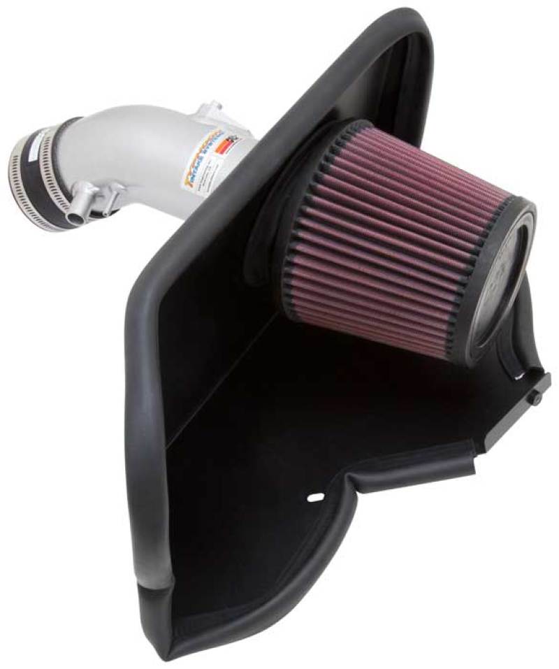 K&N Toyota Camry 3.5L V6 Silver Short Ram Typhoon Intake