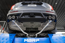 Load image into Gallery viewer, MBRP Ford Explorer ST 3.0L EcoBoost Dual Rear Exit Axle Back w/ Quad Carbon Fiber Tips - T304