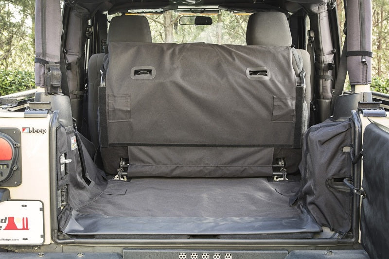 Rugged Ridge C3 Cargo Cover 2-Door w/Subwoofer Jeep Wrangler