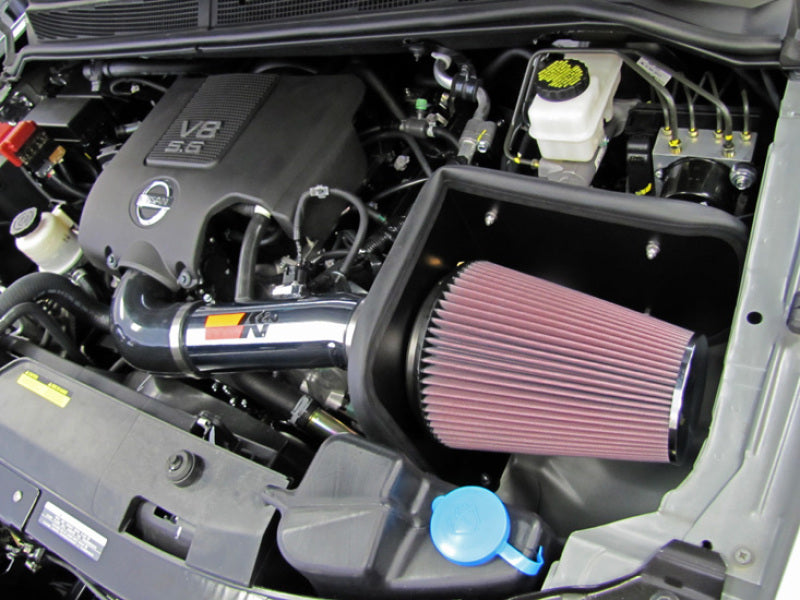 K&N Nissan V8-5.6L High Flow Performance Kit
