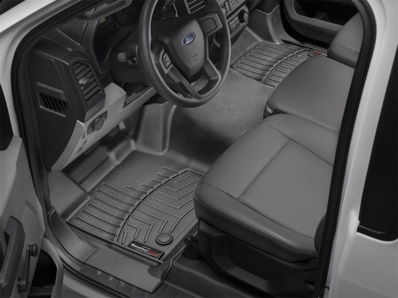 WeatherTech Nissan NV Passenger Rear FloorLiner for Vinyl Floors - Black