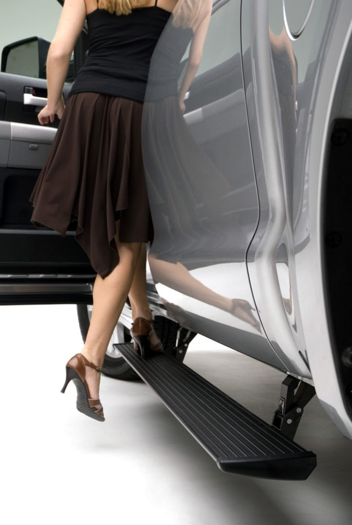AMP Research 2007-2021 Toyota Tundra Double Cab/CrewMax PowerStep - Black
