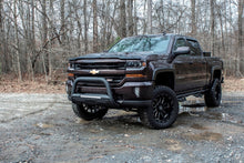 Load image into Gallery viewer, Lund Chevrolet Silverado 1500 (Excl. 2019 LD) Bull Bar w/ Light &amp; Wiring-Blk - Black