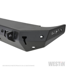 Load image into Gallery viewer, Westin Jeep Gladiator w/Sensors WJ2 Rear Bumper w/Sensor - Textured Black
