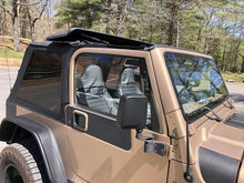 Load image into Gallery viewer, Rampage Jeep Wrangler (JL) Unlimited Frameless TrailView Fastback Soft Top Kit - Black Diamond