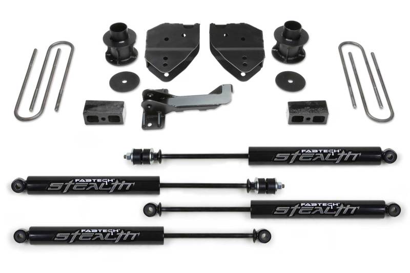 Fabtech 17+ Ford F250/F350 4WD 4in Budget Sys w/Stealth