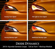 Load image into Gallery viewer, Diode Dynamics 13-16 Hyundai Genesis Coupe Tail as Turn +Backup Module (USDM) Stage 2
